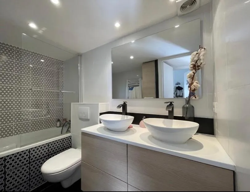 Residence Hermitage 3P Apartment Terrace Parking Sea 1Min Beaulieu-sur-Mer Frankrike