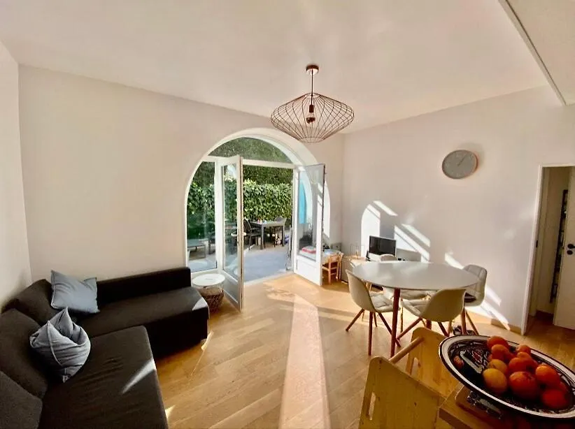 Residence Hermitage 3P Apartment Terrace Parking Sea 1Min ボーリュ・シュル・ メール