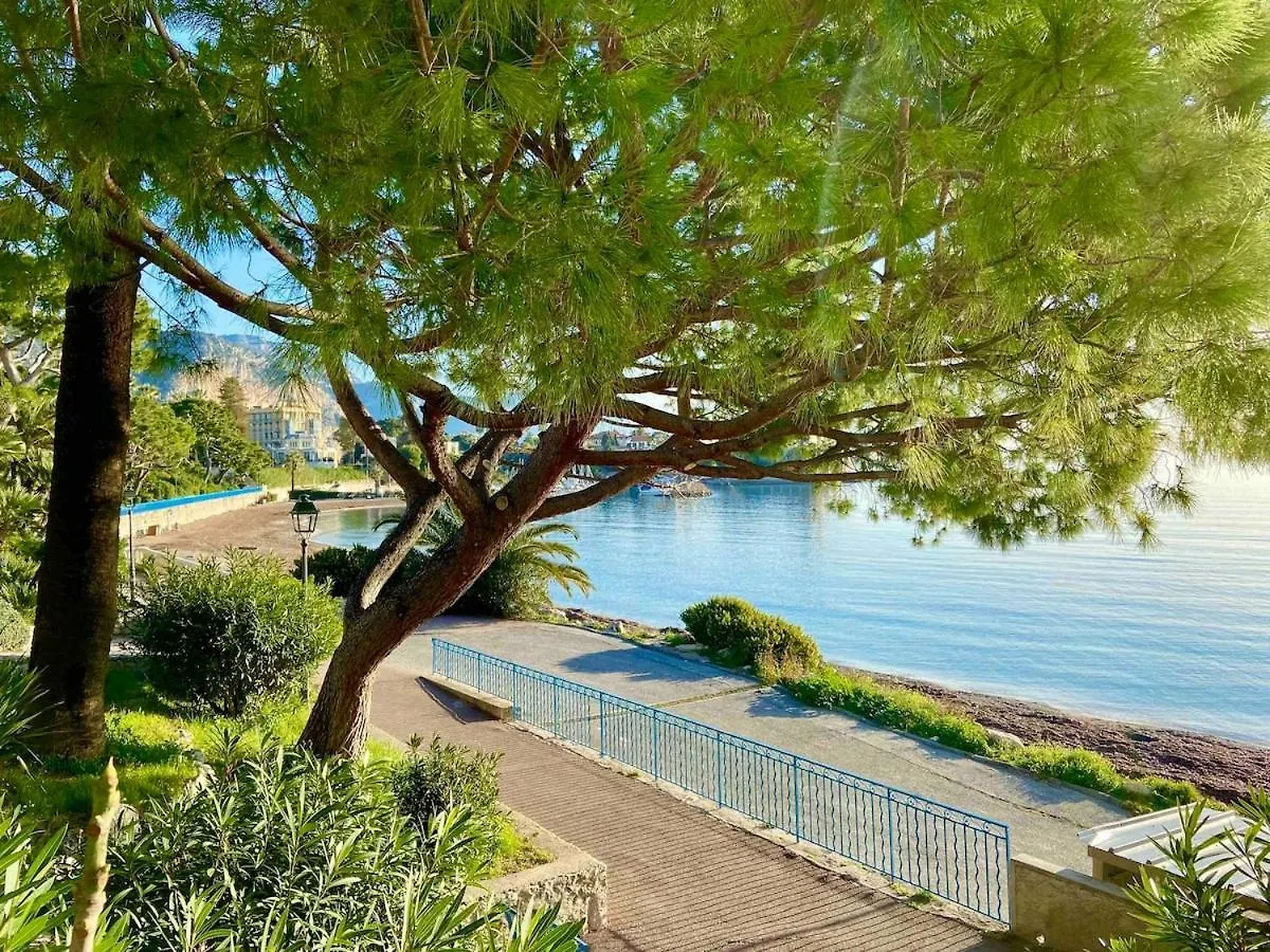 Residence Hermitage 3P Apartment Terrace Parking Sea 1Min Beaulieu-sur-Mer